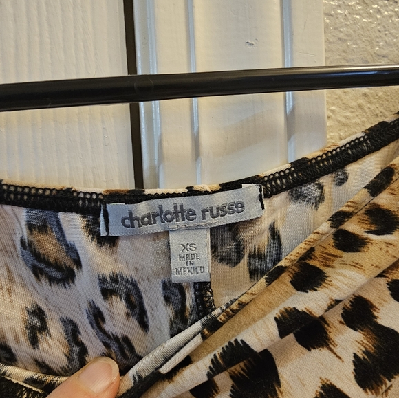 Leopard print long sleeve bodysuit - Picture 3 of 3